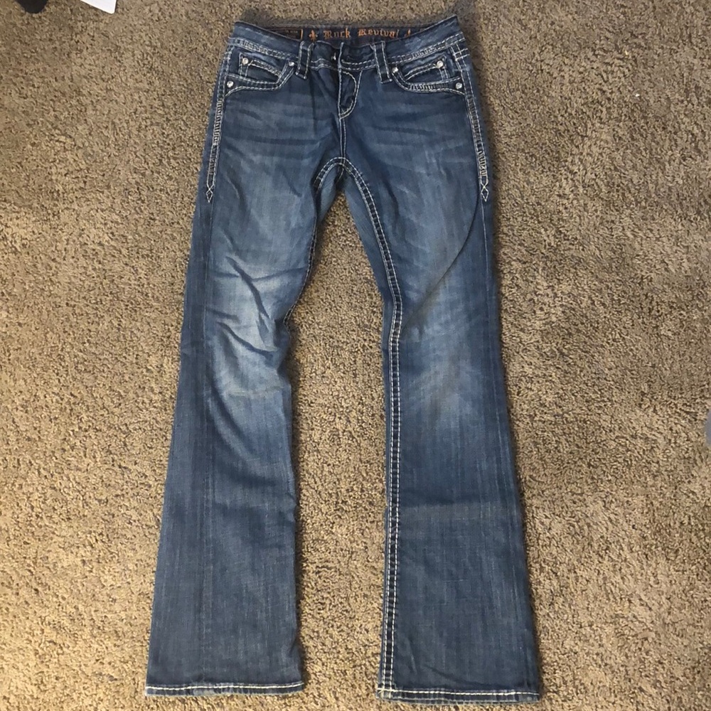 Rock Revival Luna Easy Boot Jeans 26x32